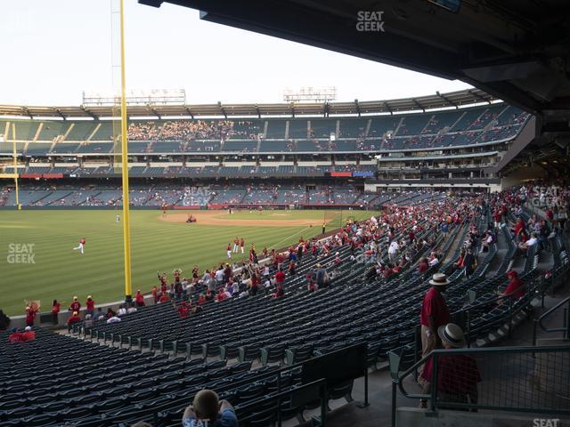 Seating view for Angel Stadium of Anaheim Section 203