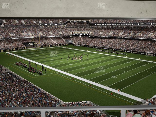 Seating view for Caesars Superdome Section Suite 312