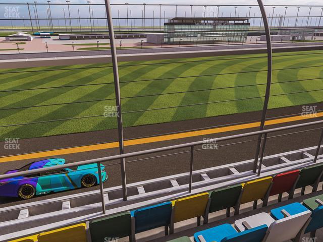 Seating view for Daytona International Speedway Section Front 141