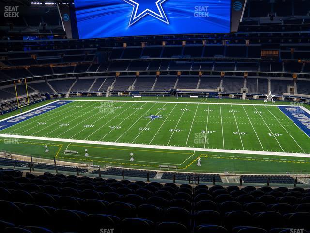 Seating view for AT&T Stadium Section C 309