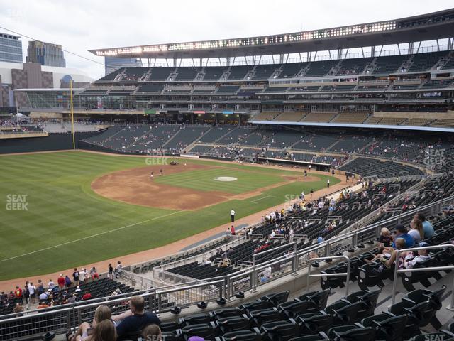 Seating view for Target Field Section Legends Landing T