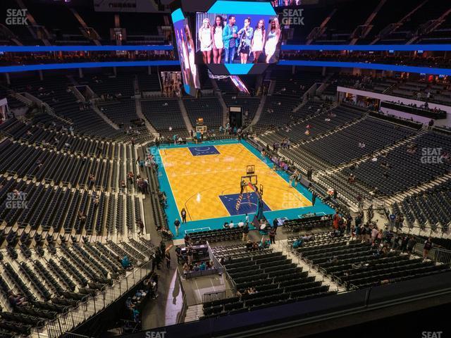 Seating view for Spectrum Center Section 218