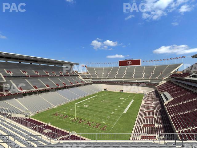 Seating view for Kyle Field Section 316