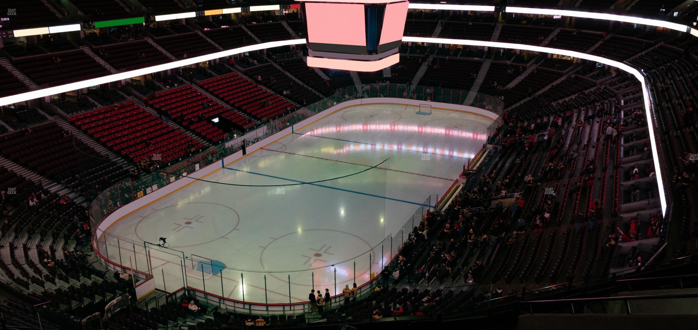 Seating view for Canadian Tire Centre Section 313