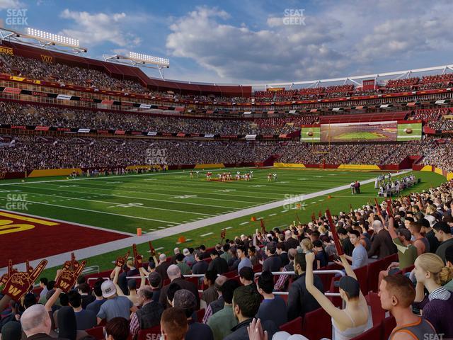 Seating view for Northwest Stadium Section 127