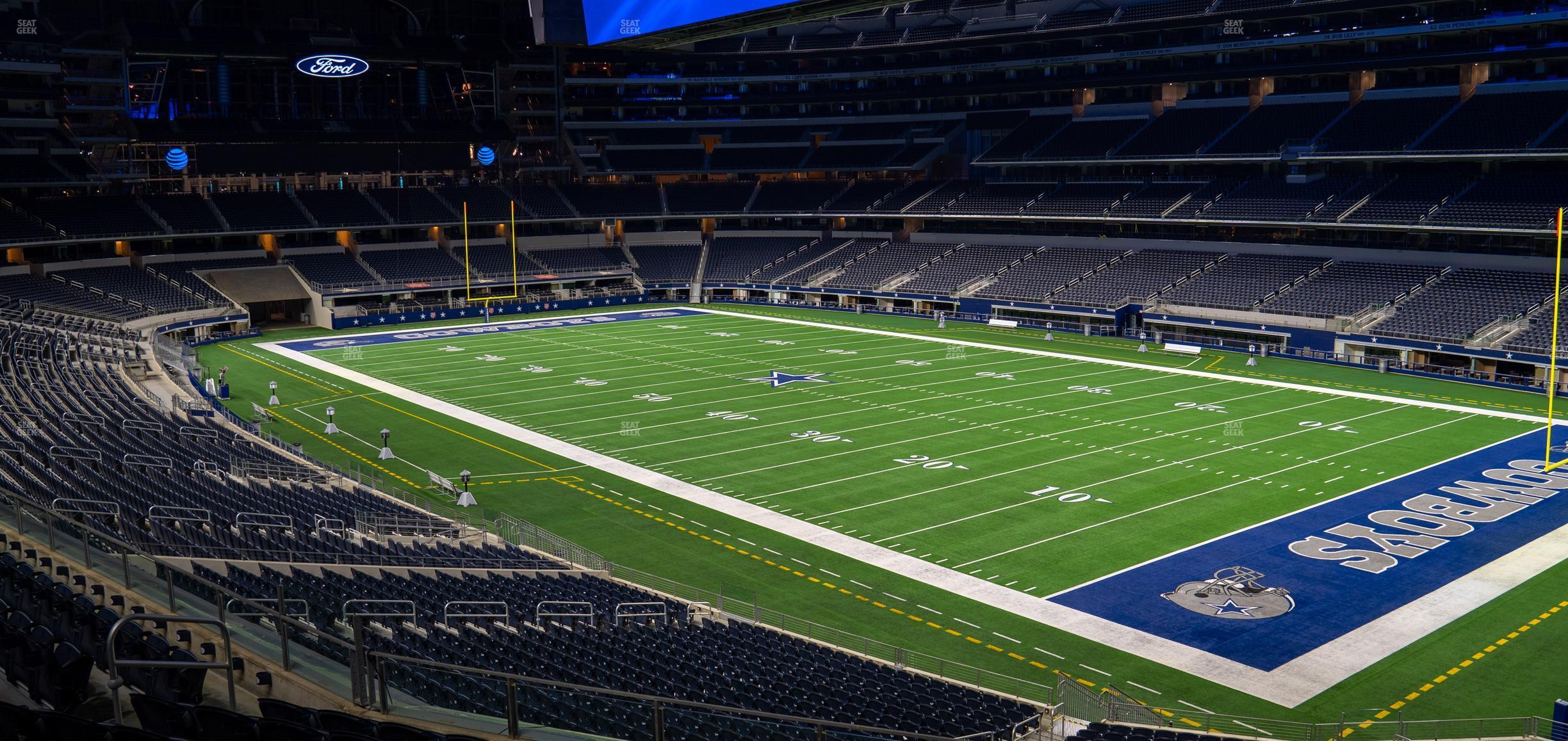 Seating view for AT&T Stadium Section 228