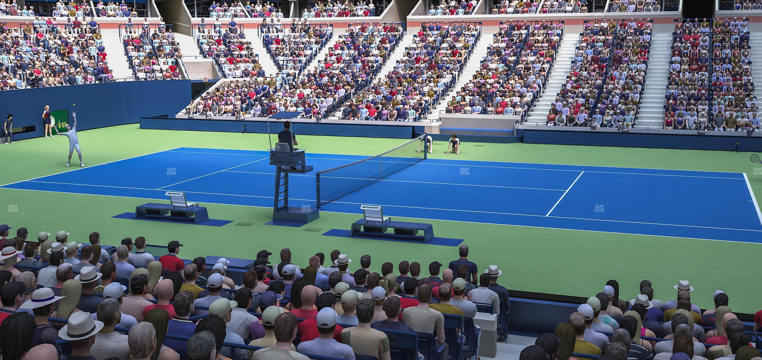 Seating view for Arthur Ashe Stadium Section 56