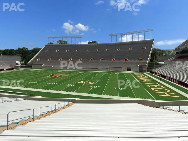 Seating view for Lane Stadium Section 108