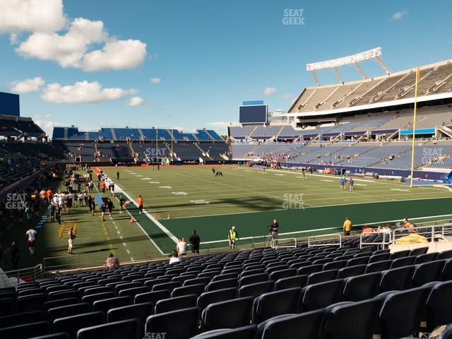 Seating view for Camping World Stadium Section 123