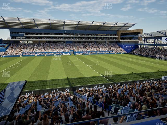 Seating view for Children's Mercy Park Section Premier Terrace Tables East