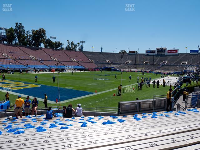 Seating view for Rose Bowl Stadium Section Lower 14