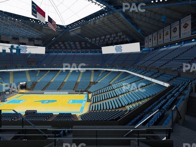 Seating view for Dean Smith Center Section 228