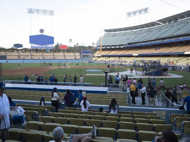 Seating view for Dodger Stadium Section 15 Fd