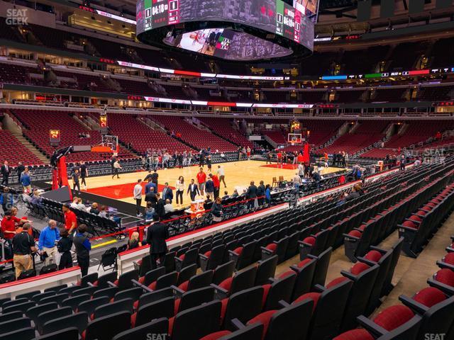 Seating view for United Center Section 103