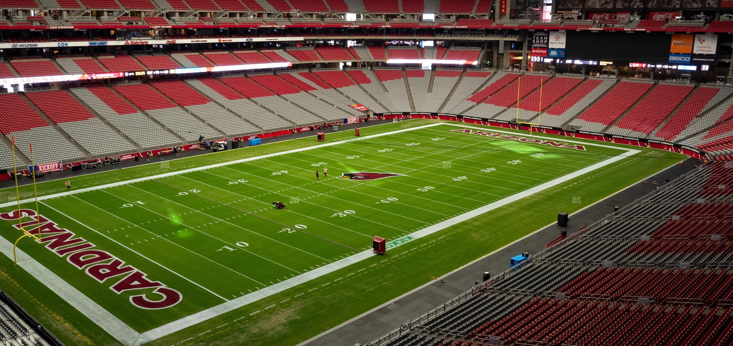 Seating view for State Farm Stadium Section Ring Of Honor 453