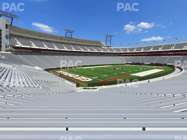 Seating view for Sanford Stadium Section 137