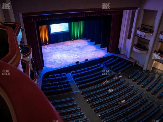 Seating view for Belk Theater at Blumenthal Performing Arts Center Section Balcony Box Left 3