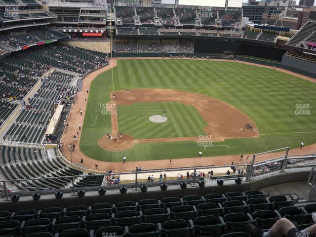 Seating view for Target Field Section 311