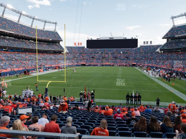 Seating view for Empower Field at Mile High Section 113