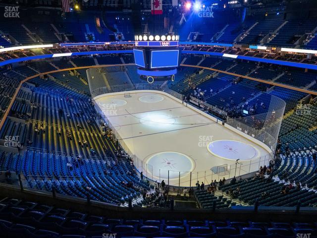 Seating view for KeyBank Center Section 315