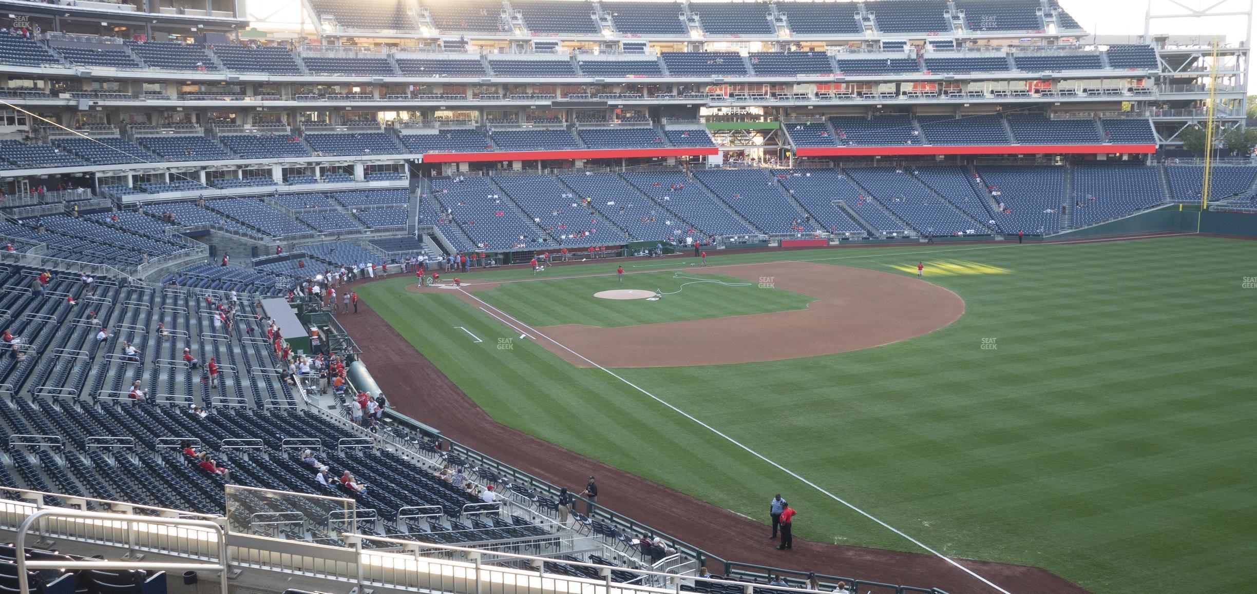 Seating view for Nationals Park Section 231