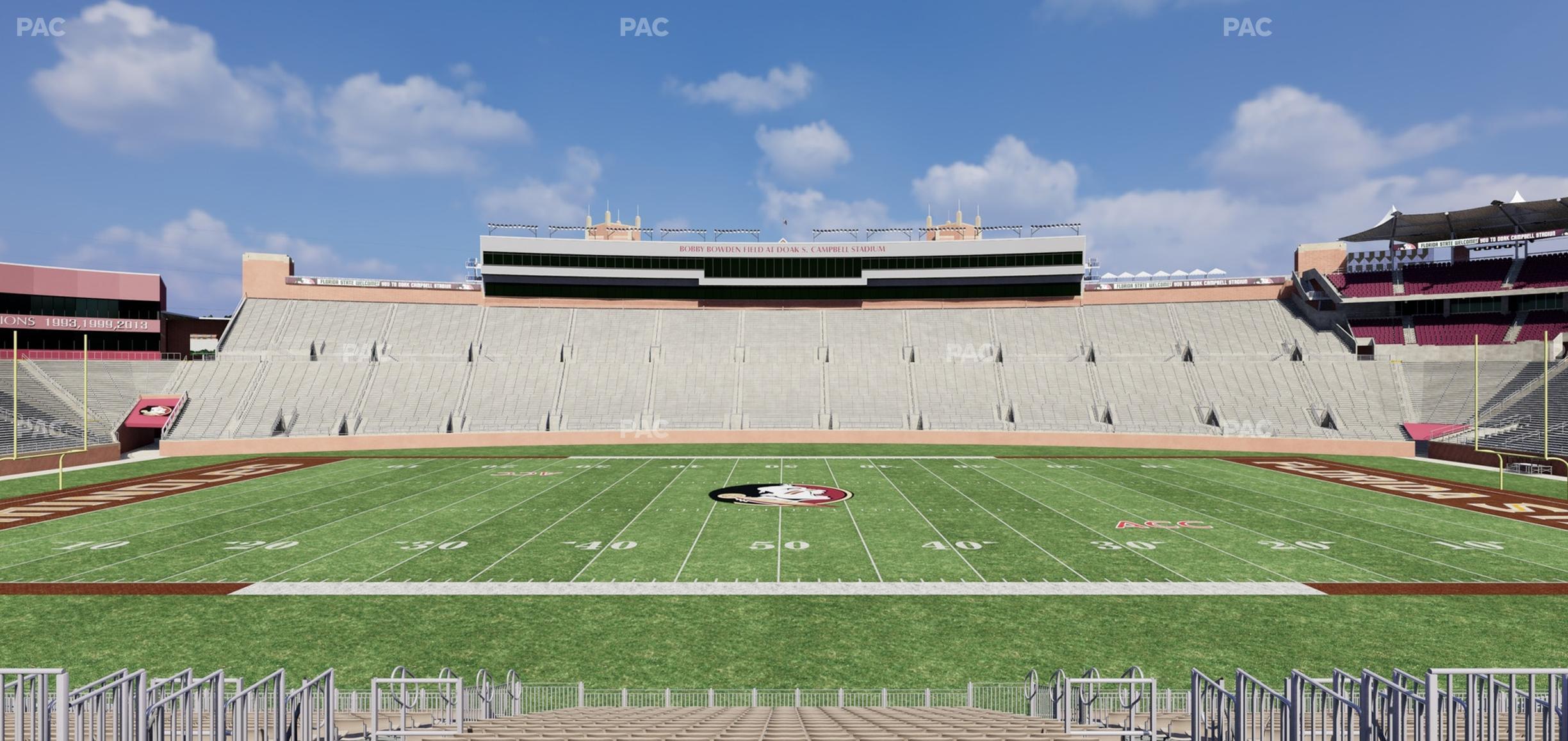 Seating view for Doak Campbell Stadium Section 33