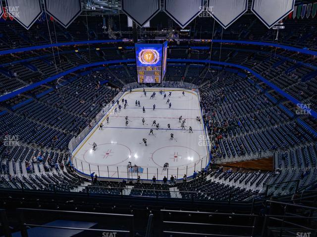 Seating view for Amalie Arena Section 308