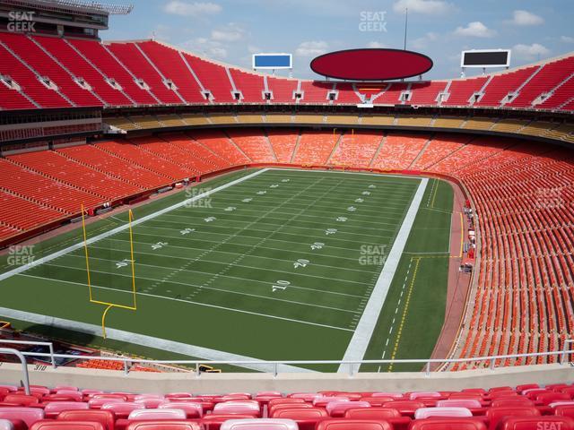 Seating view for GEHA Field at Arrowhead Stadium Section 310