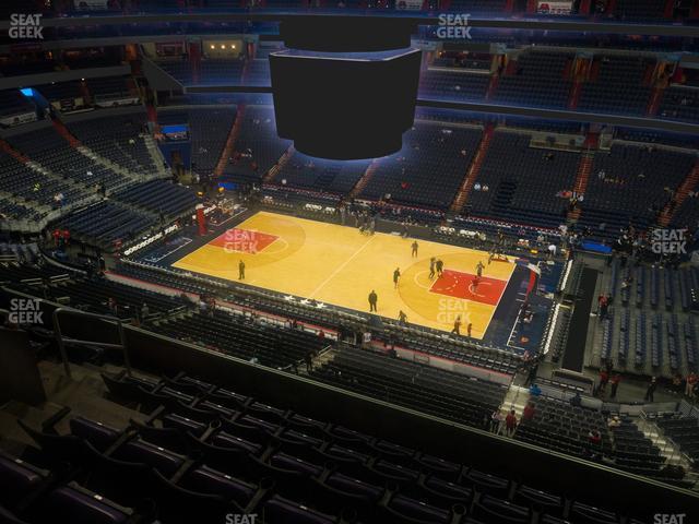 Seating view for Capital One Arena Section 419