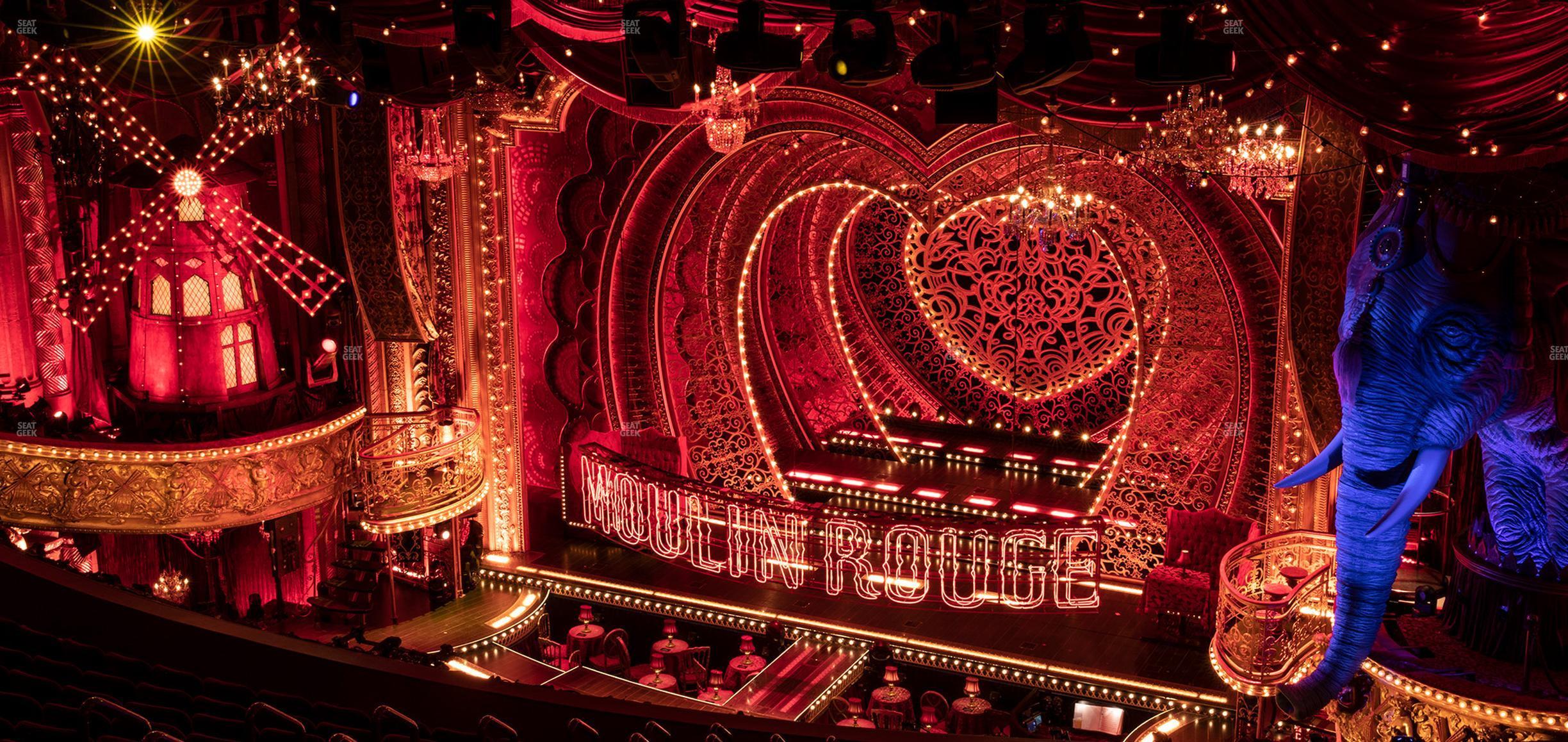 Seating view for Al Hirschfeld Theatre Section Mezzanine Rear Right