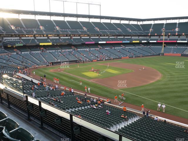 Seating view for Oriole Park at Camden Yards Section 212