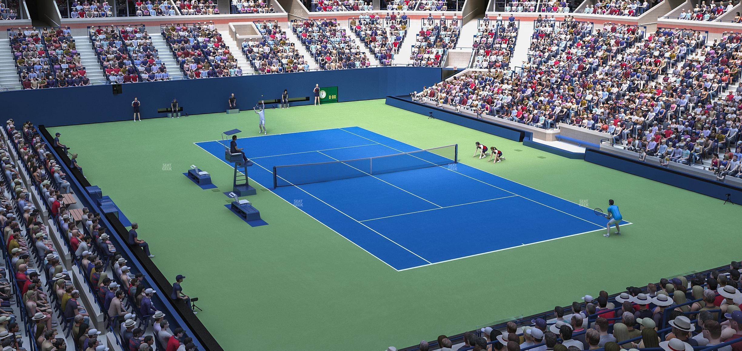 Seating view for Arthur Ashe Stadium Section Suite 245