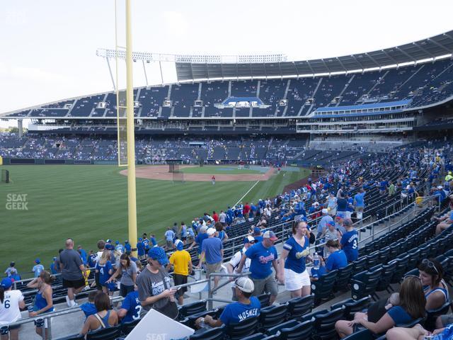 Seating view for Kauffman Stadium Section 207