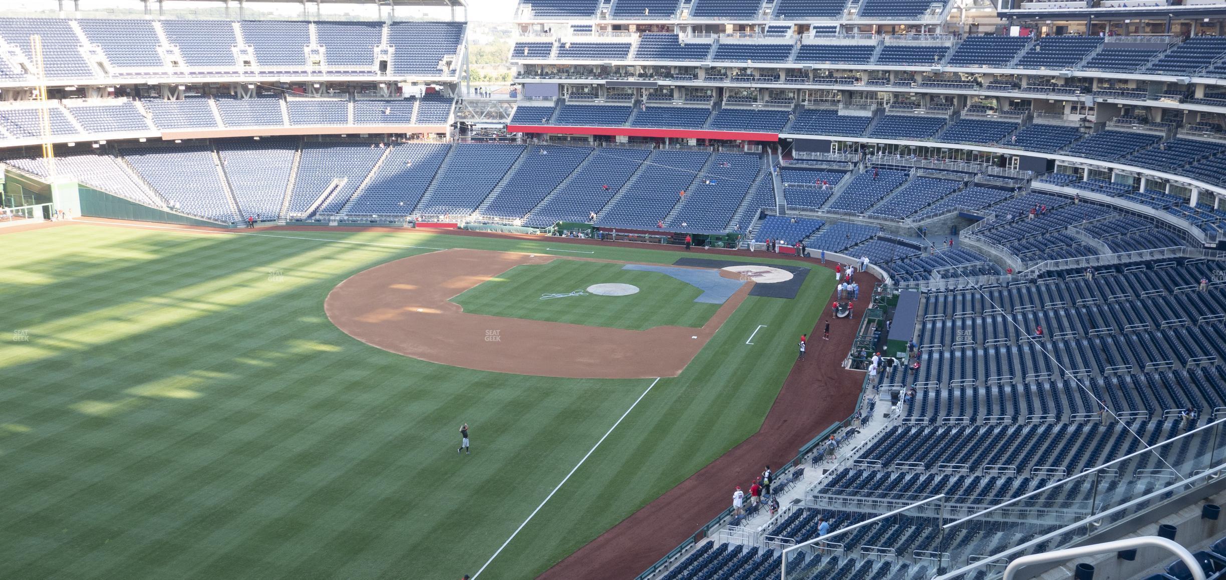 Seating view for Nationals Park Section 301