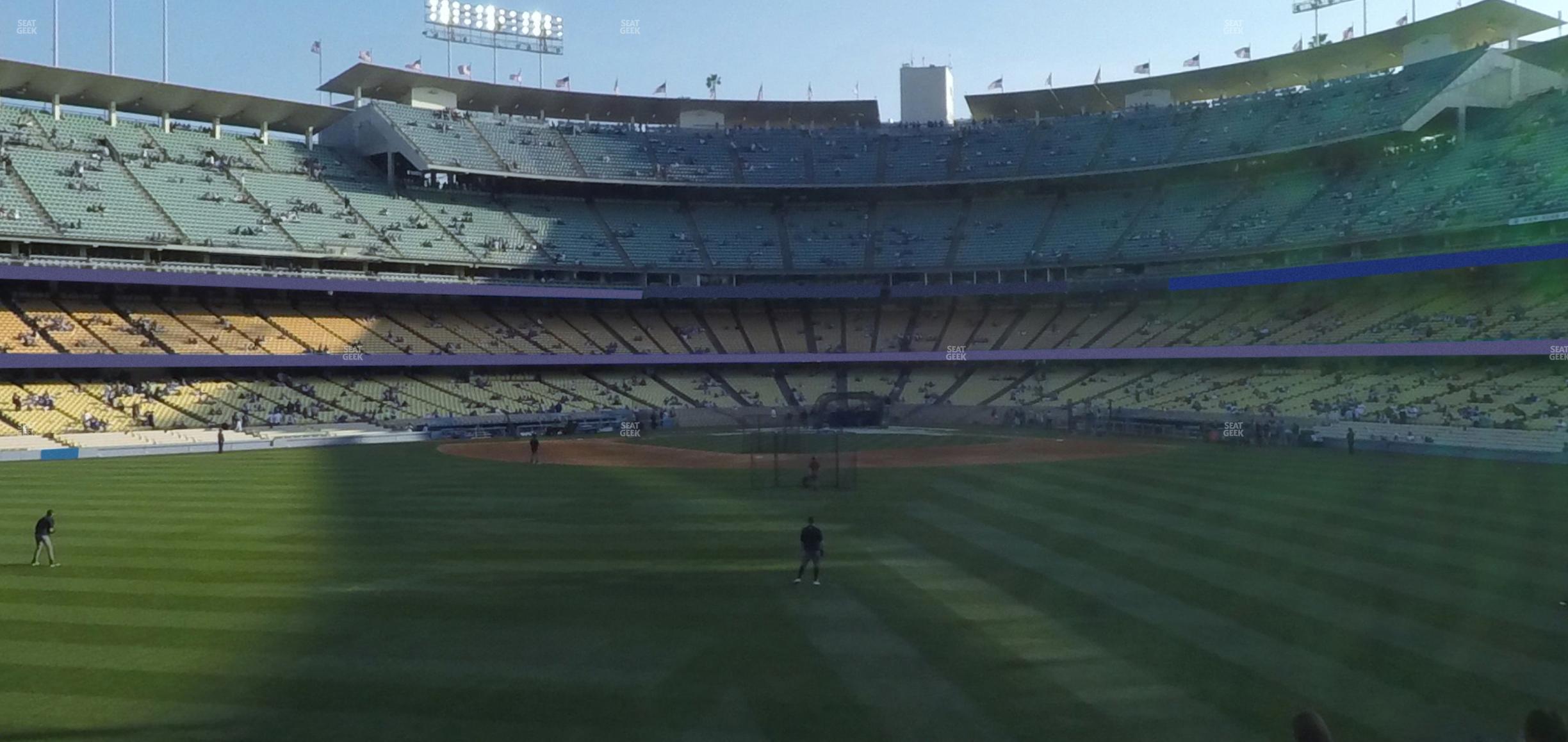 Seating view for Dodger Stadium Section 313 Pl