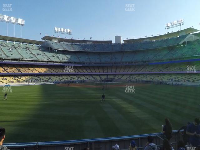 Seating view for Dodger Stadium Section 313 Pl