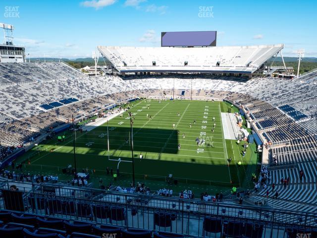 Seating view for Beaver Stadium Section South D Club