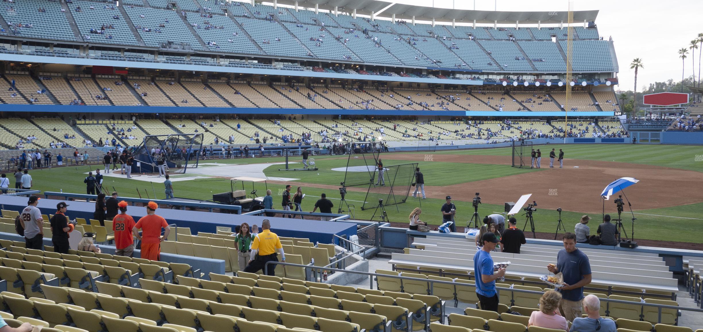 Seating view for Dodger Stadium Section 28 Fd