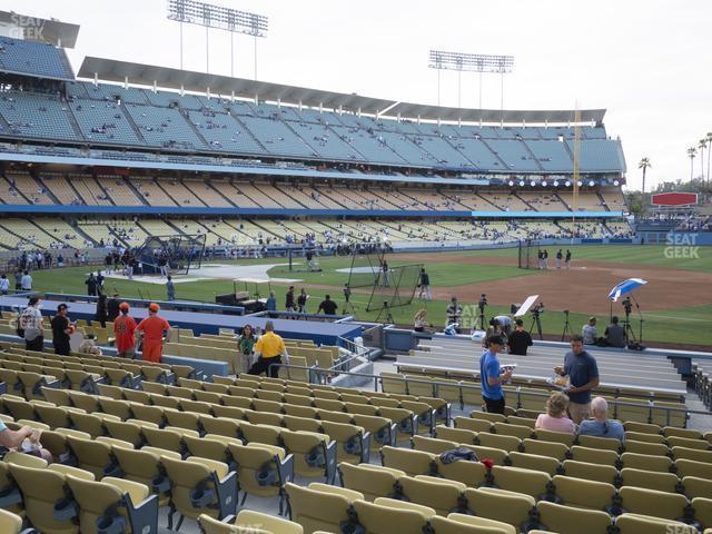 Seating view for Dodger Stadium Section 28 Fd