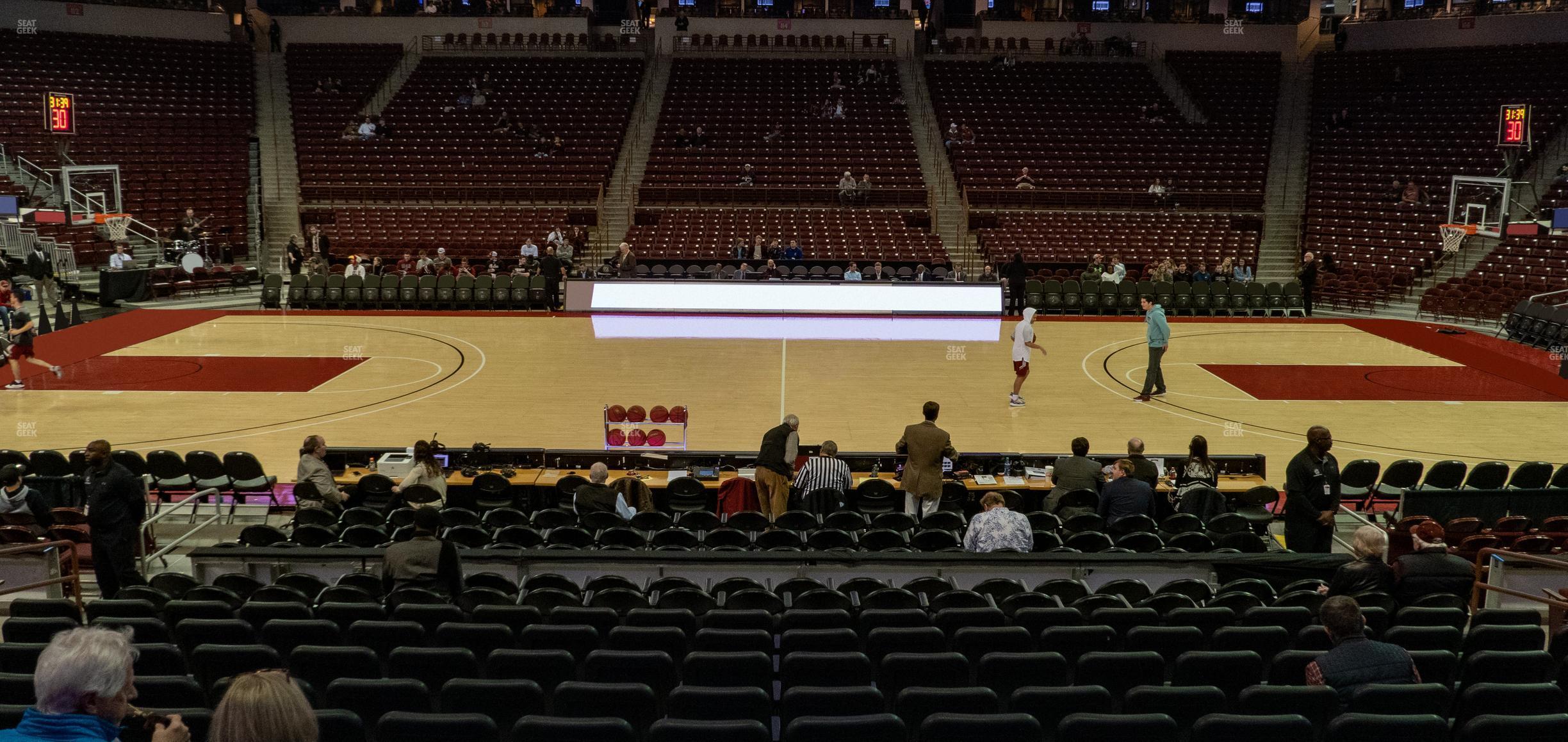 Seating view for Colonial Life Arena Section 105