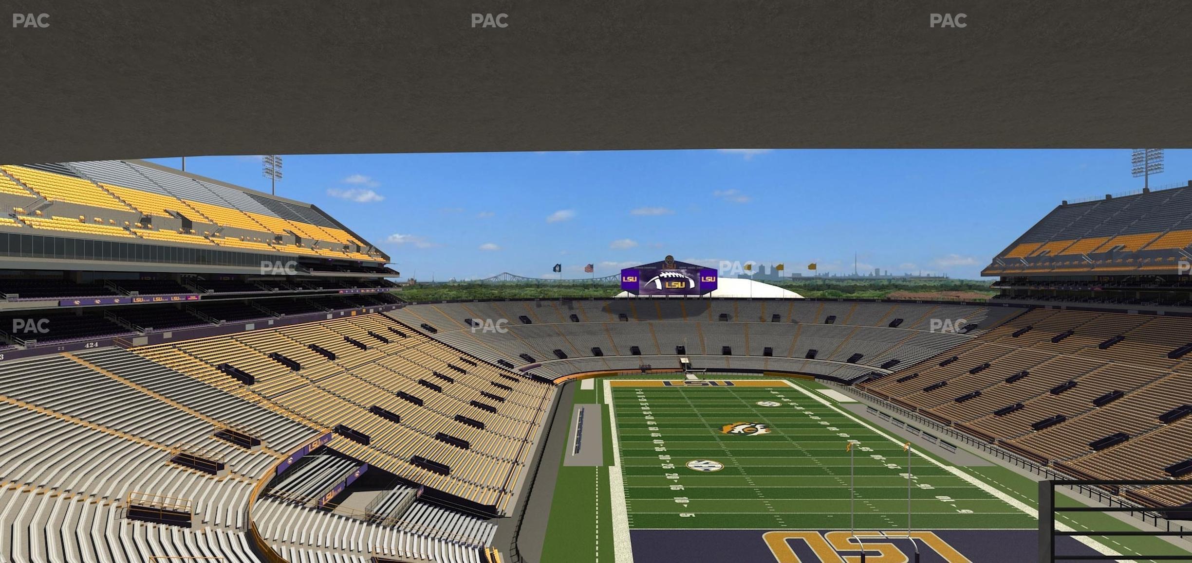 Seating view for Tiger Stadium Section Suite 260