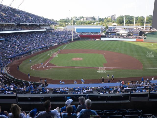 Seating view for Kauffman Stadium Section 315