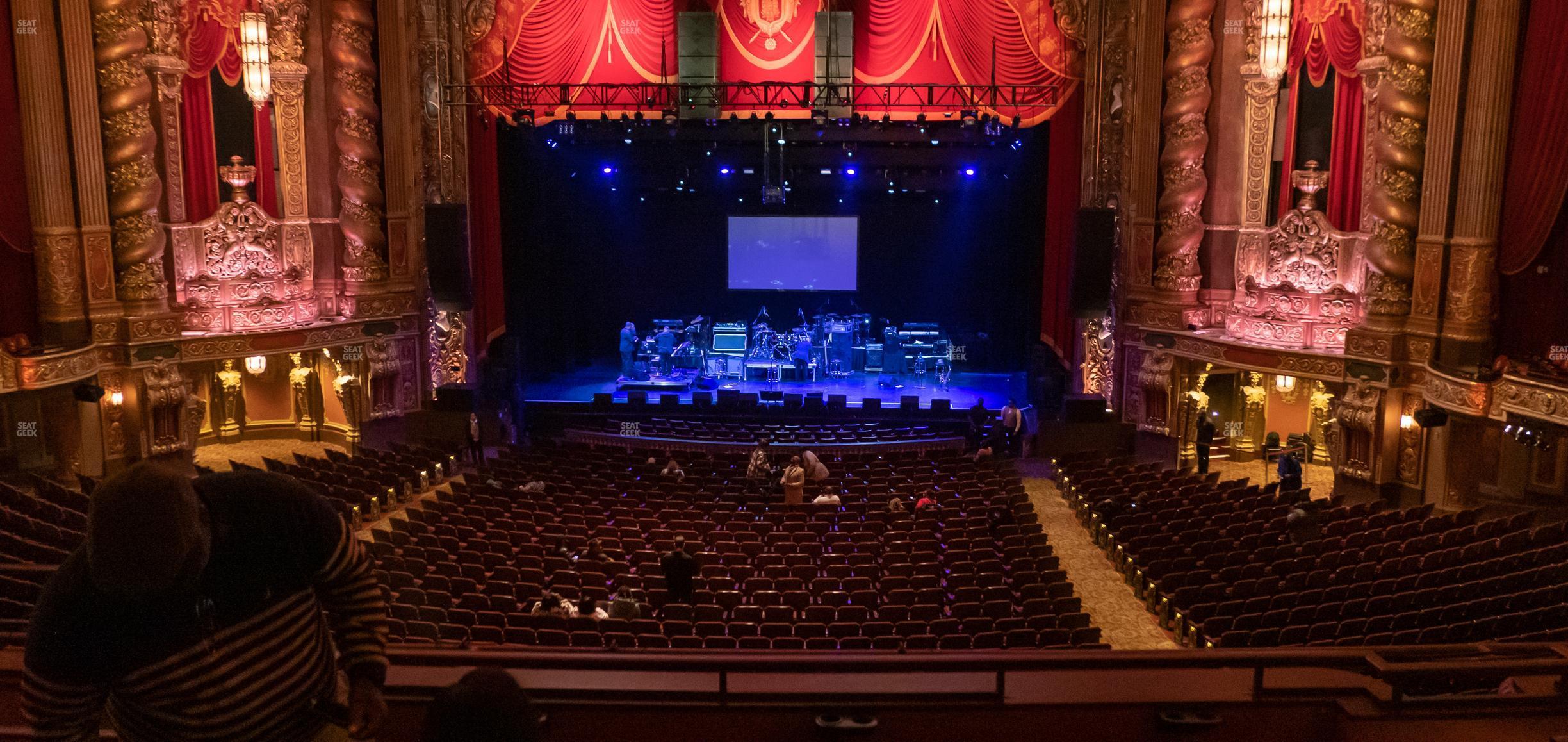 Seating view for Kings Theatre - Brooklyn Section Mezzanine 13