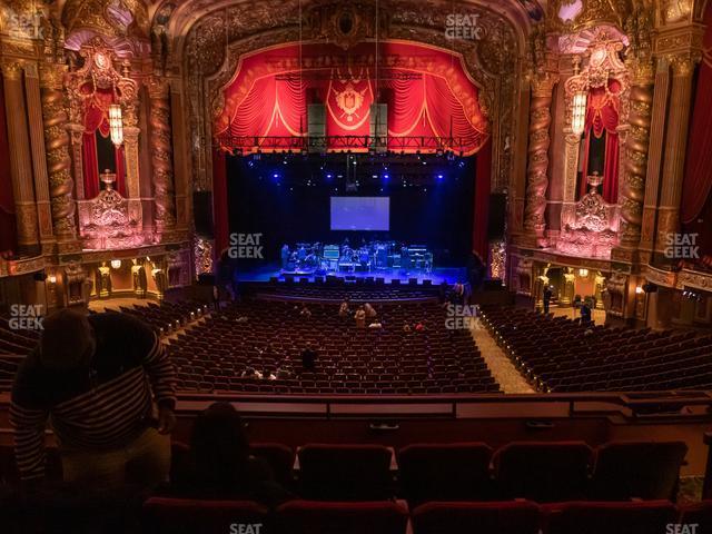 Seating view for Kings Theatre - Brooklyn Section Mezzanine 13