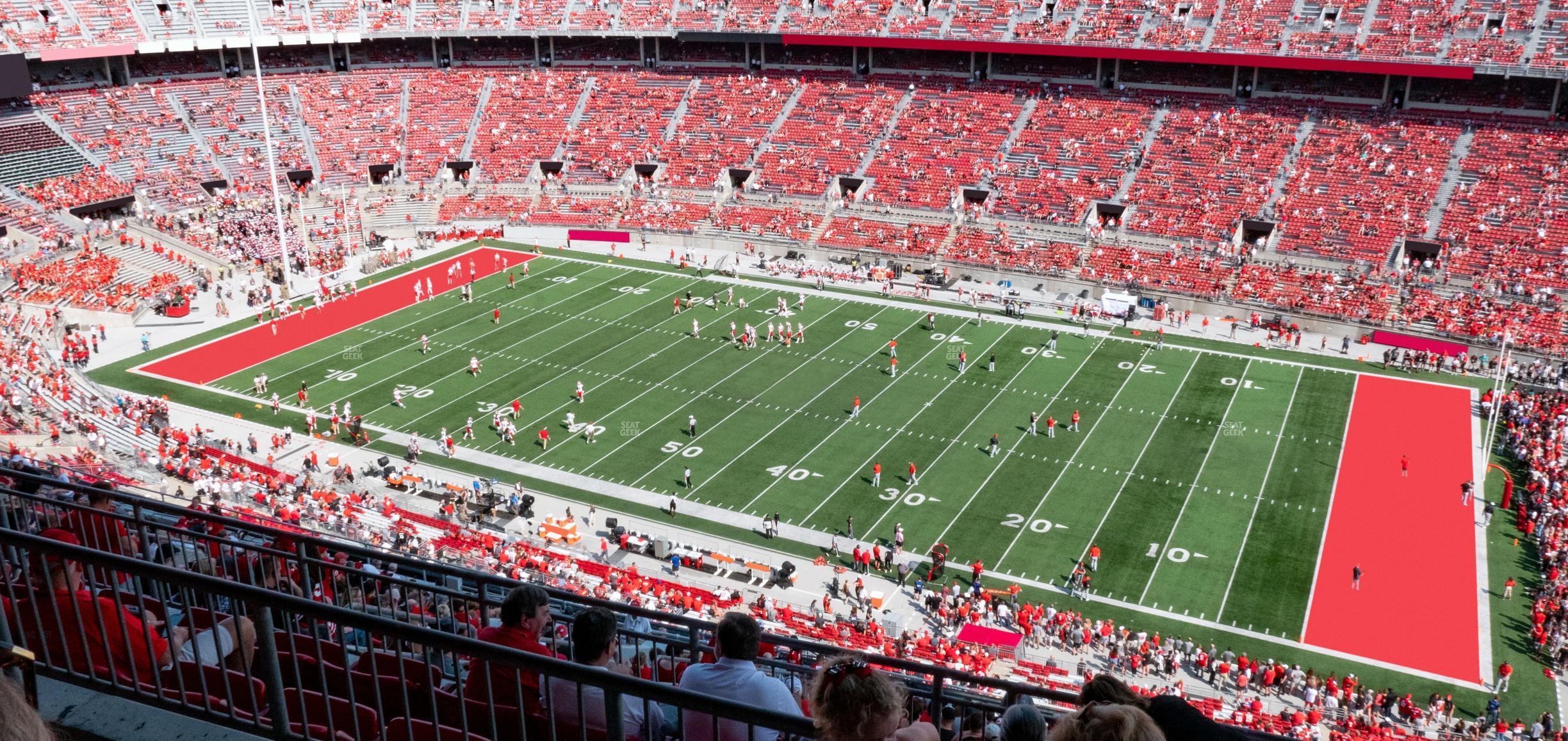 Seating view for Ohio Stadium Section 27 D