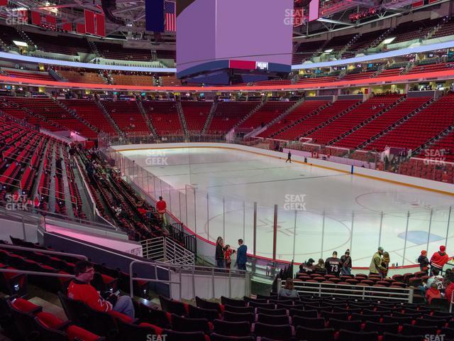 Seating view for Lenovo Center Section 114