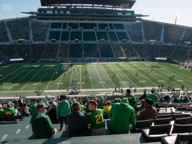 Seating view for Autzen Stadium Section Sro 12