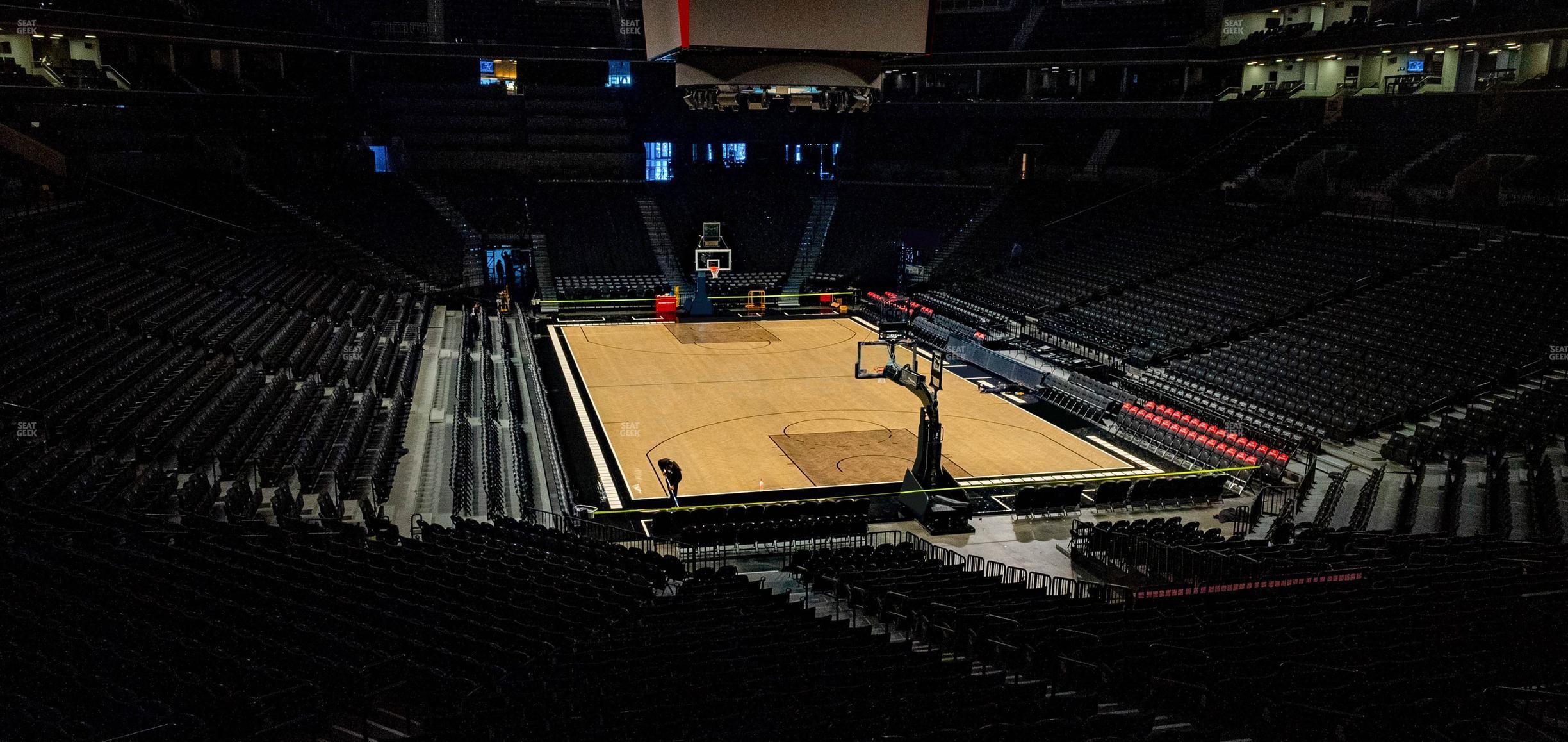 Seating view for Barclays Center Section 117