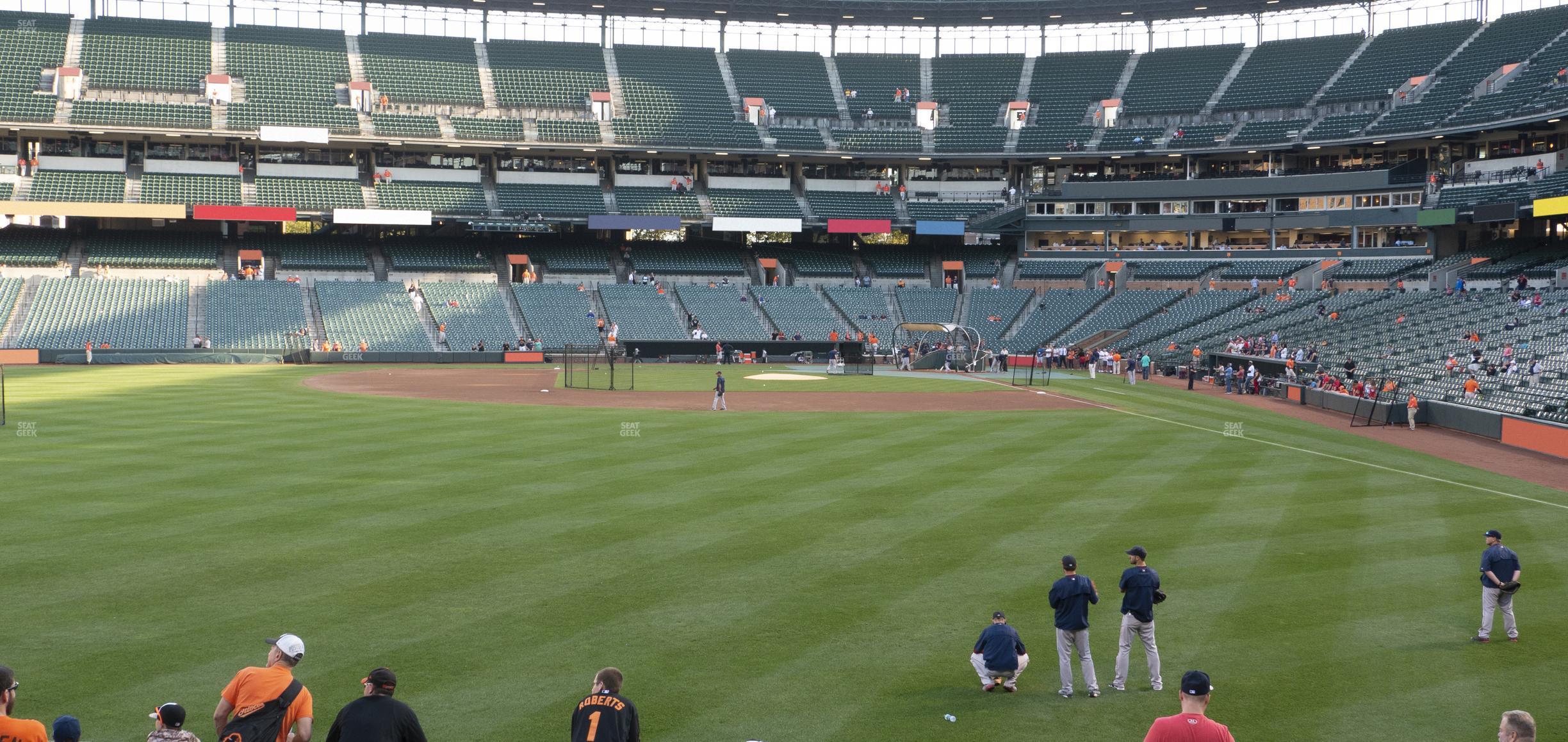 Seating view for Oriole Park at Camden Yards Section 80