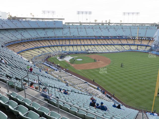 Seating view for Dodger Stadium Section 46 Rs